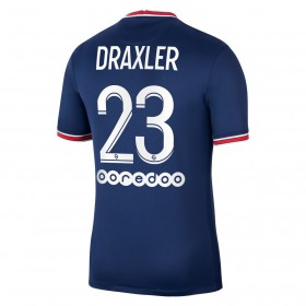 Paris Saint-Germain PSG Julian Draxler 23 Hjemmebanetrøje 2021-22 S/S